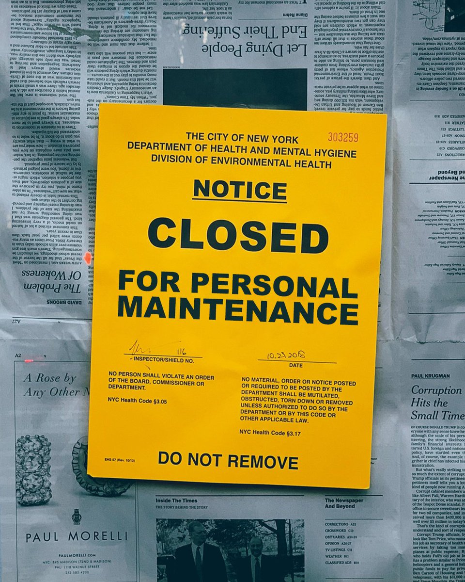 HustleInspires's tweet photo. Closed for personal maintenance: grinding without recovery isn't hustle, it's self-destruction.

Protect your peace so you can protect your progress.

Tag the first person that came to mind.

#HustleInspiresHustle #entrepreneurship #dailyquotes #quotestoinspire #businessmotivation #motivationalpage #entrepreneurshipquotes #hustlequotes #motivationalposts #InspirationQuotes