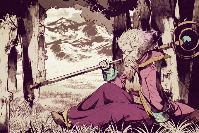 #伸びた伸びないは置いといて2025年自身が思う力作 FF1と3と4と7 ジョブキャラ&エアティ推しがベースなんだけど今年はいろいろなキャラに挑戦した気がする