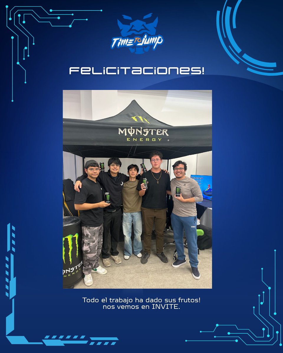 🇪🇨 OTRO EQUIPO ECUATORIANO CONFIRMADO EN INVITE DE VALORANT 🇪🇨
 ¡Nos vemos en INVITE! 😎🔥
💠 Roster:
🔵 <a href="/jumansito/">Jumansito</a>
🔵 <a href="/lou1sVAL/">louiszin</a>
🔵 <a href="/eliasg135/">switch</a>
🔵 <a href="/Frappe23F/">Frappe</a>
🔵 <a href="/Adriec16/">Quiteño🇪🇨</a>

#VALORANT #ECUADOR #ValorantEsports #Invite
