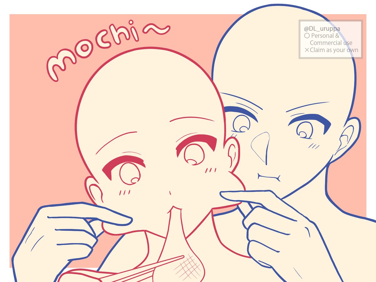 DL_uruppa's tweet photo. Mochi Mochi……😋
￣V￣￣￣￣￣￣￣

-2인 F2U
#트레틀 #트레이싱 #이메레스 #トレス素材 #うるっぱの素材 https://t.co/abqUgyIG0B