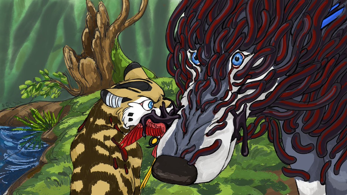 もののけ姫 opbee #EarthSpark もののけ姫 AU 4 “Give her back to me.”