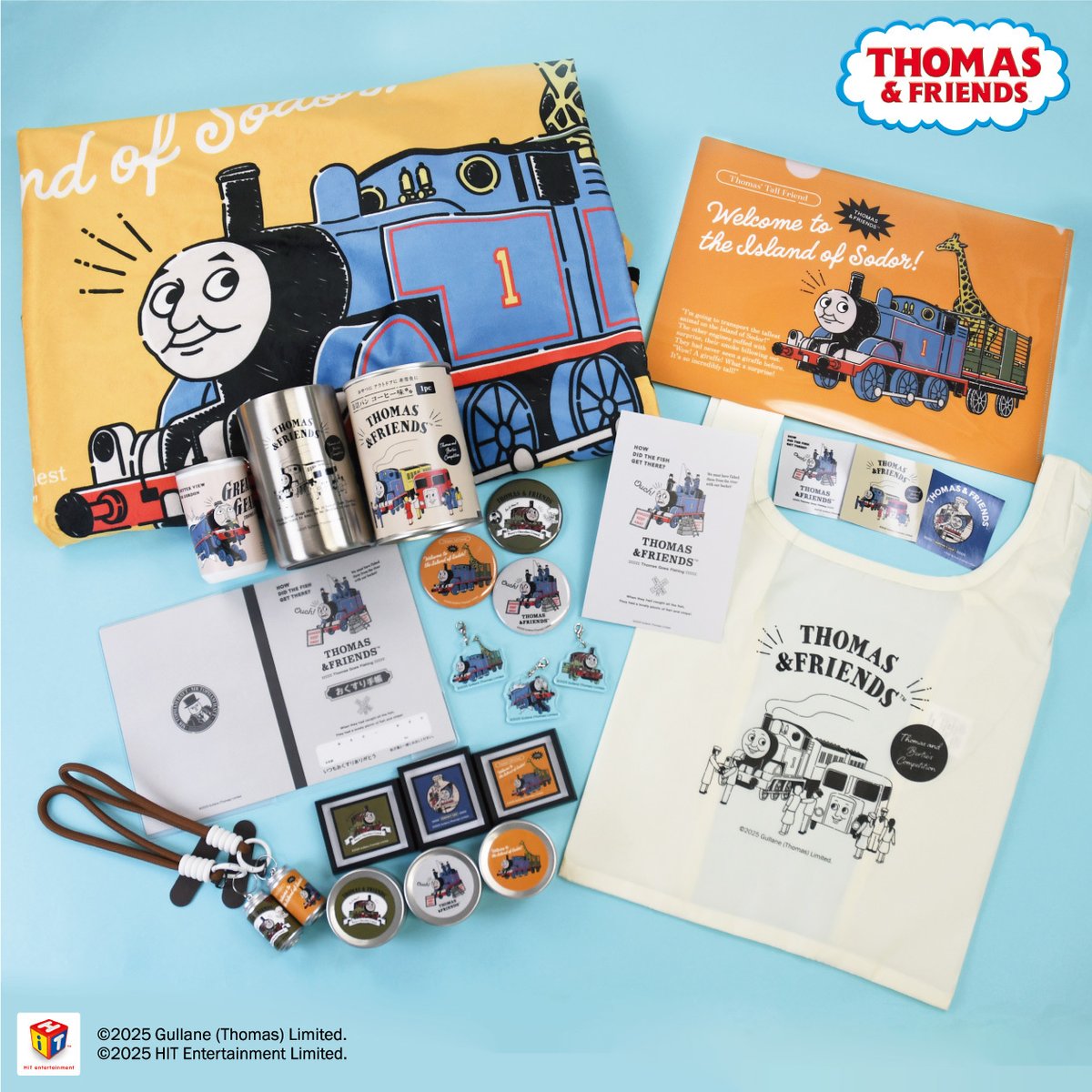 1985年 Thomas & Thomas フィッシングカタログ サンリオ デザインプロデュース🚂💙/ きかんしゃトーマス原作出版80