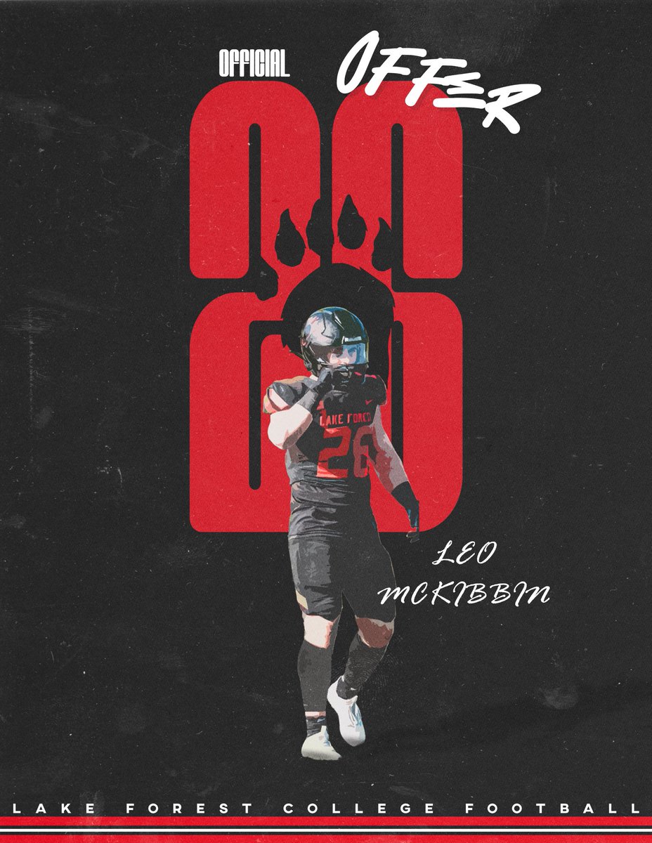 LeoMckibbin's tweet photo. #AGTG After a great meeting with @CoachMW_51, I’m excited to announce that I’ve received an offer from Lake Forest College. #GoForesters
@AustinCurtis24 @CCHSsaintsFB @PrepRedzoneIL https://t.co/mOAOCHs5YY
