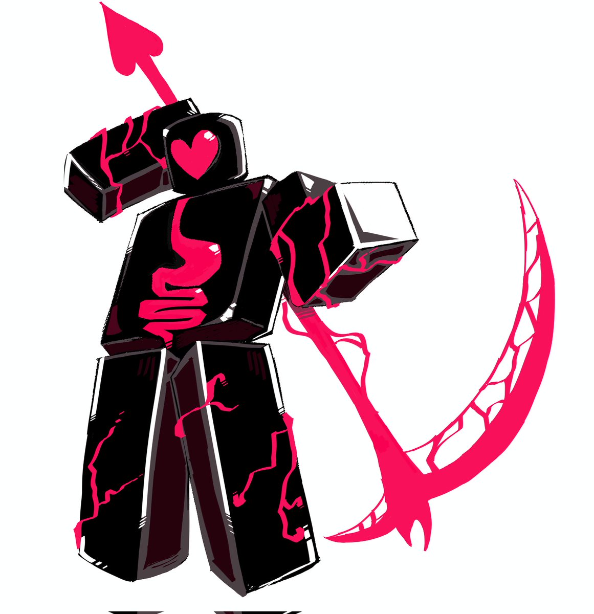 (Repost)
Kinda proud of this lallala
Character for <a href="/CHAOTICATWT/">CHAOT1CA</a> !!! Its name is Heartache
#roblox #robloxoc #robloxdev