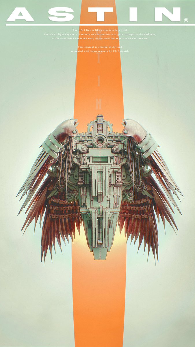 Astonished95155's tweet image. #IndustrialDesign #MachineAesthetic #RobotDesign #SciFiCommunity #CinematicPosterArt
This is my project in progress. Once it’s done, I’ll show it to you. Here are some renders of the model. I created it in Plasticity and textured and rendered it in Blender using Cycles