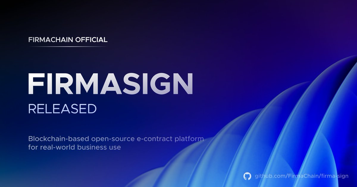 FirmaChain tweet media