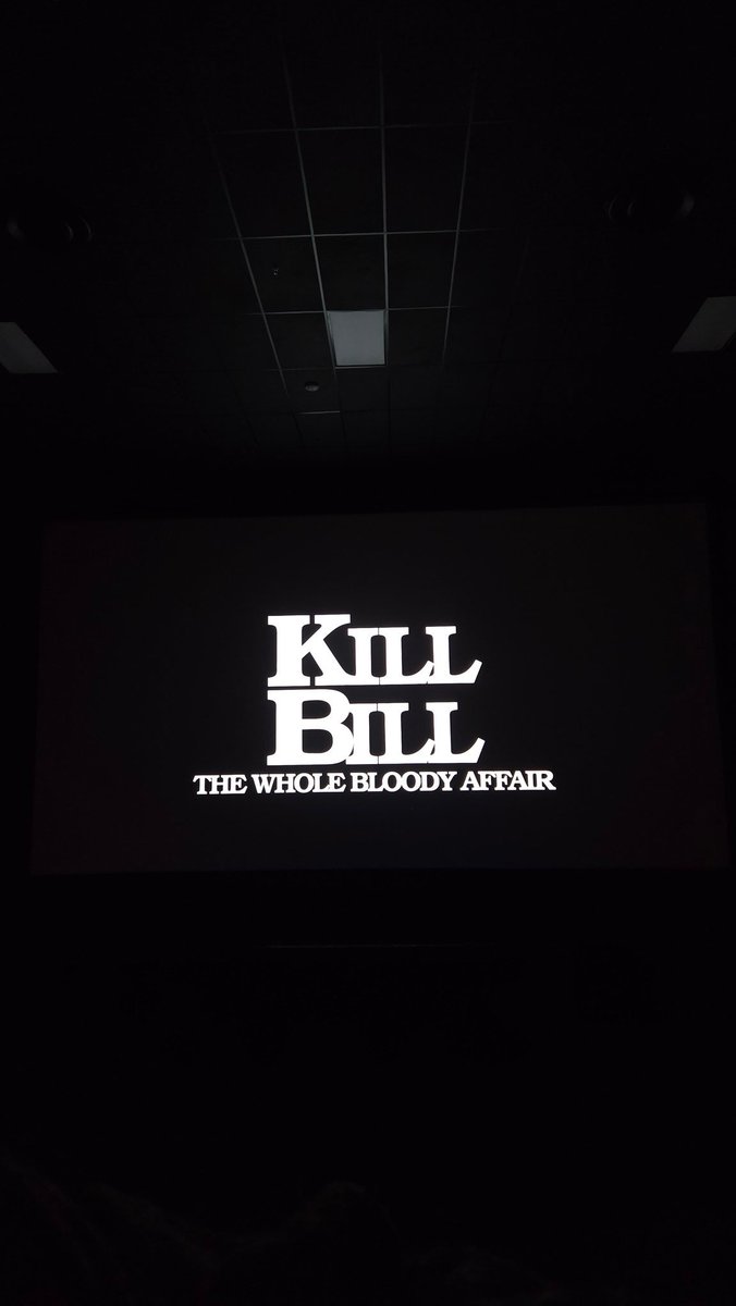 GreatWave's tweet photo. A shame I have to miss USA beating Canada in the Rivalry Series... but not a shame I get to watch Kill Bill: The Whole Bloody Affair https://t.co/64qaSNz1By