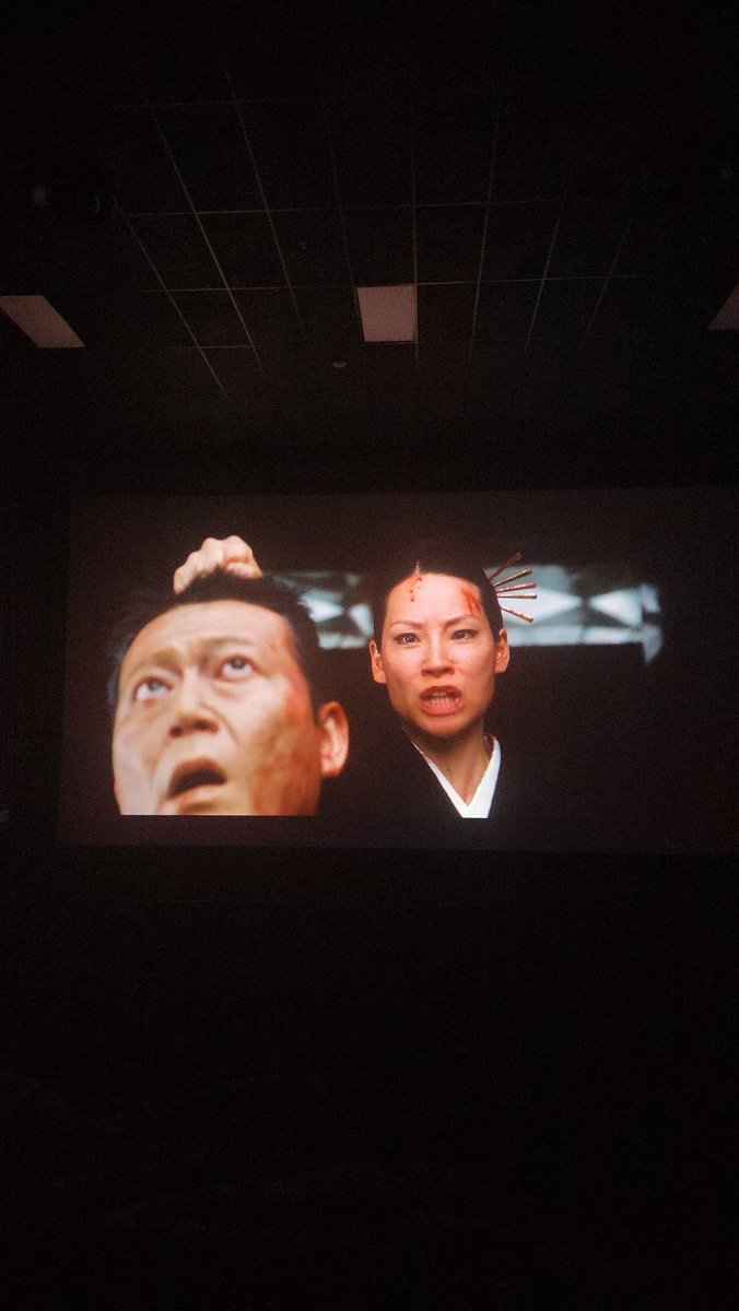 GreatWave's tweet photo. A shame I have to miss USA beating Canada in the Rivalry Series... but not a shame I get to watch Kill Bill: The Whole Bloody Affair https://t.co/64qaSNz1By