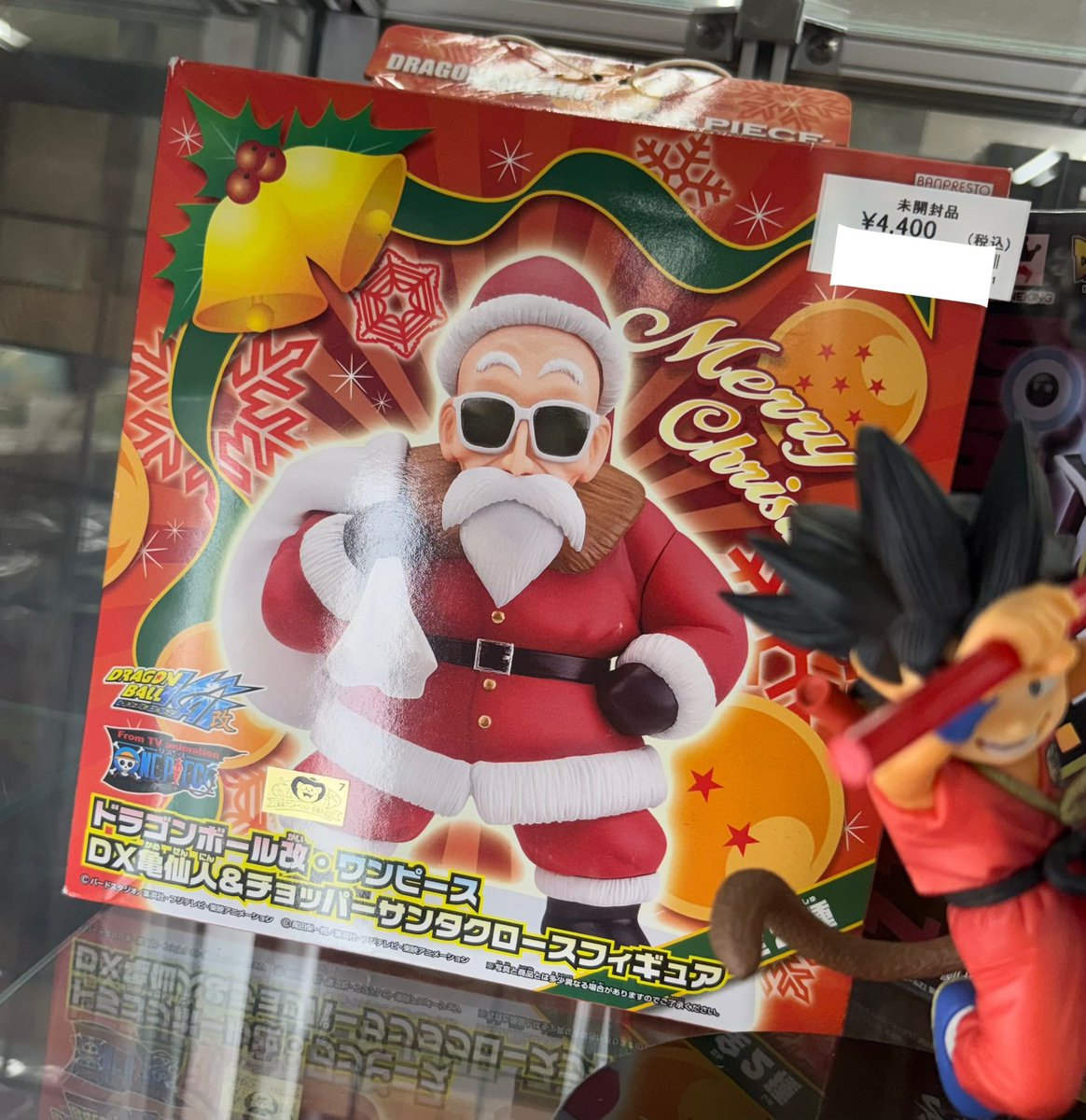 ドラゴンボール改・ワンピース DX亀仙人&チョッパー サンタクロース