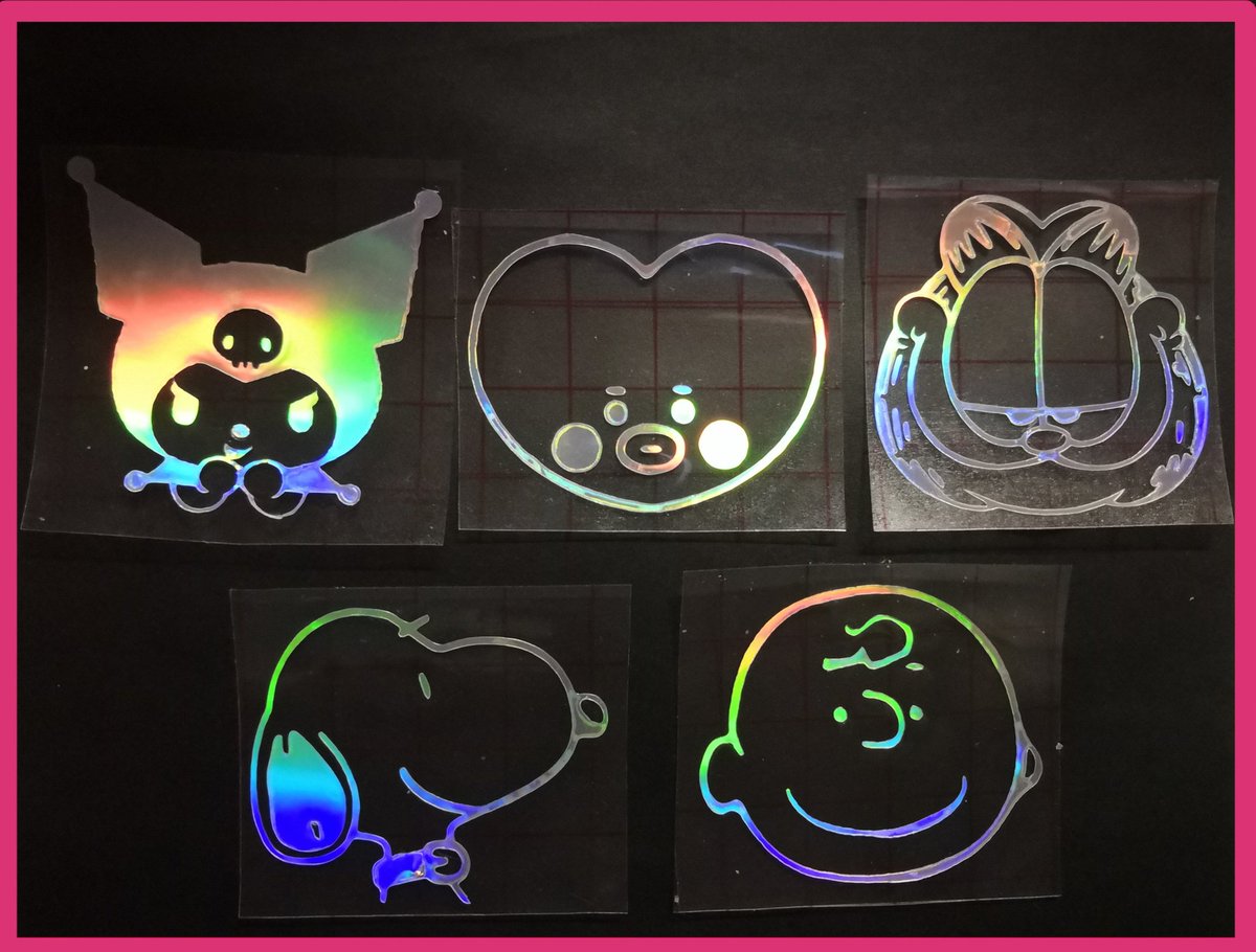 オンマさん(<a href="/v1230s0309m/">オンマ🐭</a>)にお願いしたステッカーが本当に可愛い💕
妹にはクロミちゃん､母にはガーフィールドとスヌーピーと思ったらおまけで頂いたチャーリーブラウンまで持っていかれました🤣
オンマさん可愛いステッカーありがとうございます💓
またお願いするのでよろしくお願いします(*.ˬ.)"