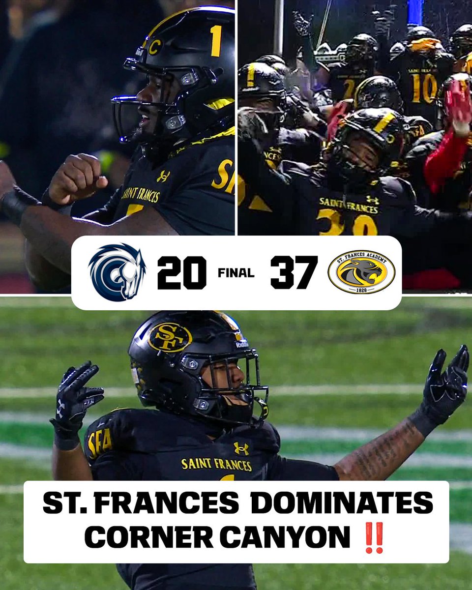 SCNext's tweet photo. THE SAINT FRANCES PANTHERS WIN THE OVERTIME HIGH SCHOOL NATIONALS 🏆 https://t.co/LWdXwCfHv4