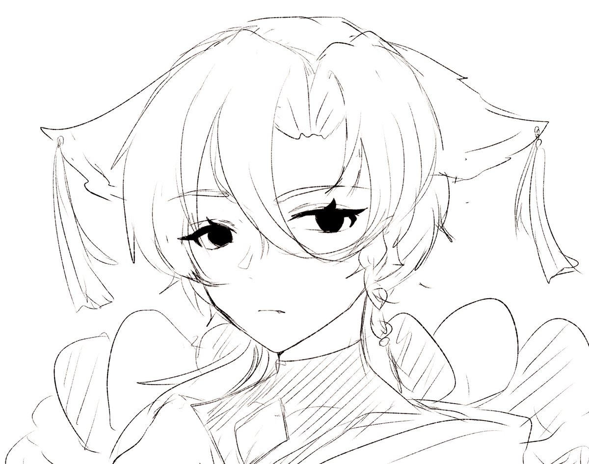 御影くんたまに描くと楽しいんよね。 