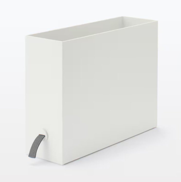 無印のファイルボックスにこんなカスタムパーツが出てたの気づかなかった…