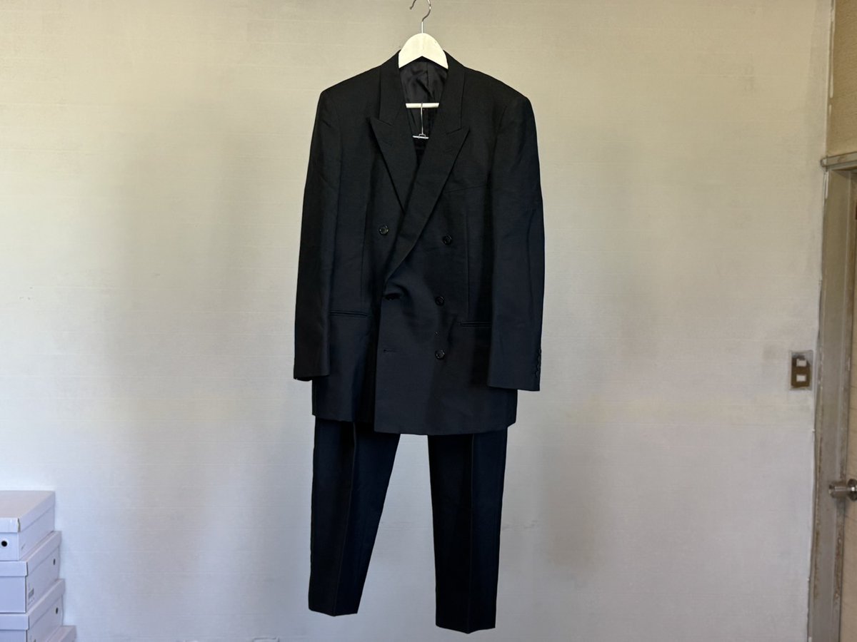 yves saint laurent double set up suit イヴサンローランの