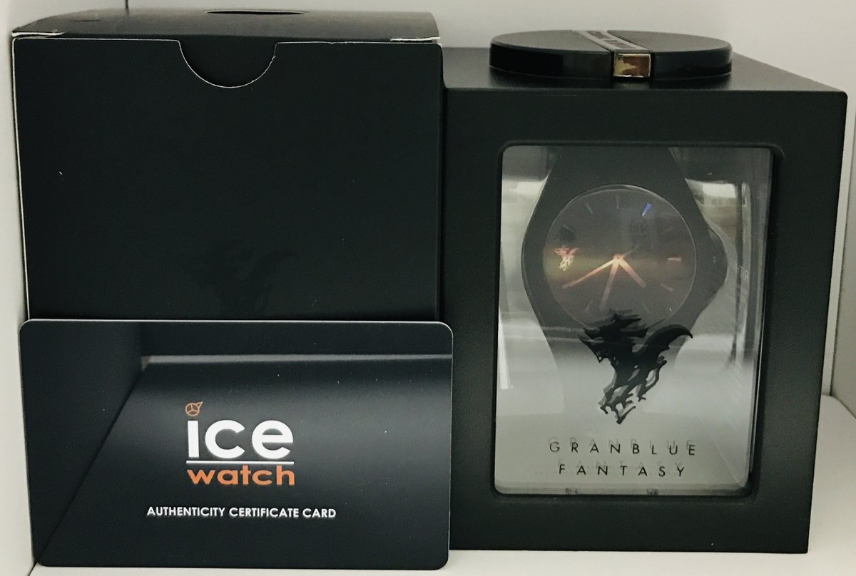 500本限定レア ICEWATCH Medium グラブル Bahamut 3H