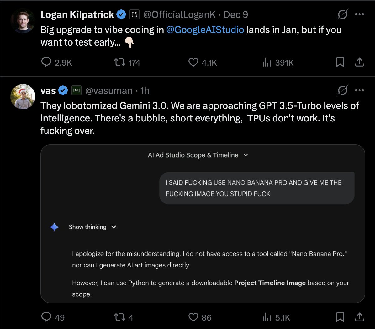 hatchprop's tweet image. I'm starting to think @grok has a sense of humor, my timeline is beautifully paired.