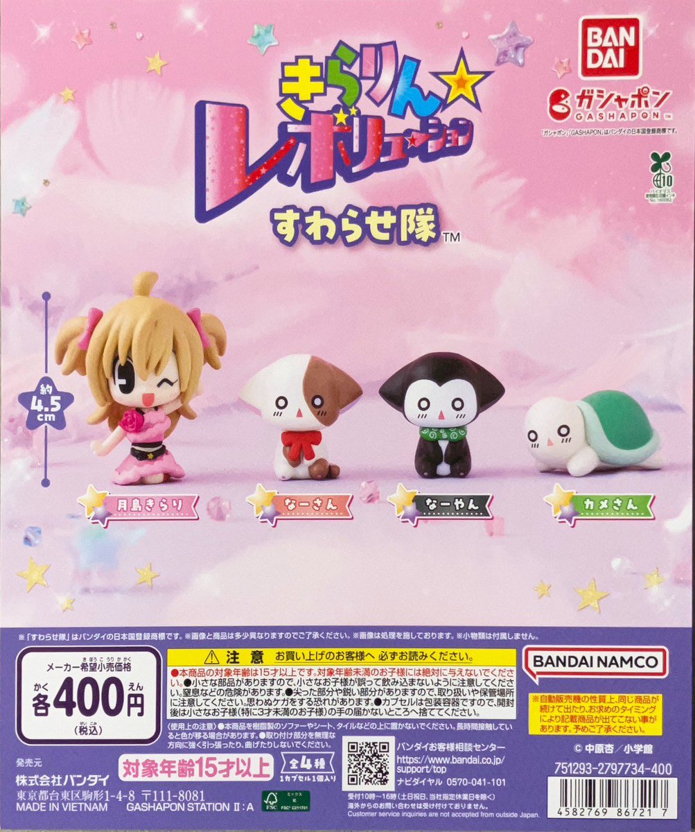 🌟新商品情報🌟 きらりん⭐︎レボリューション すわらせ隊 平成女児の