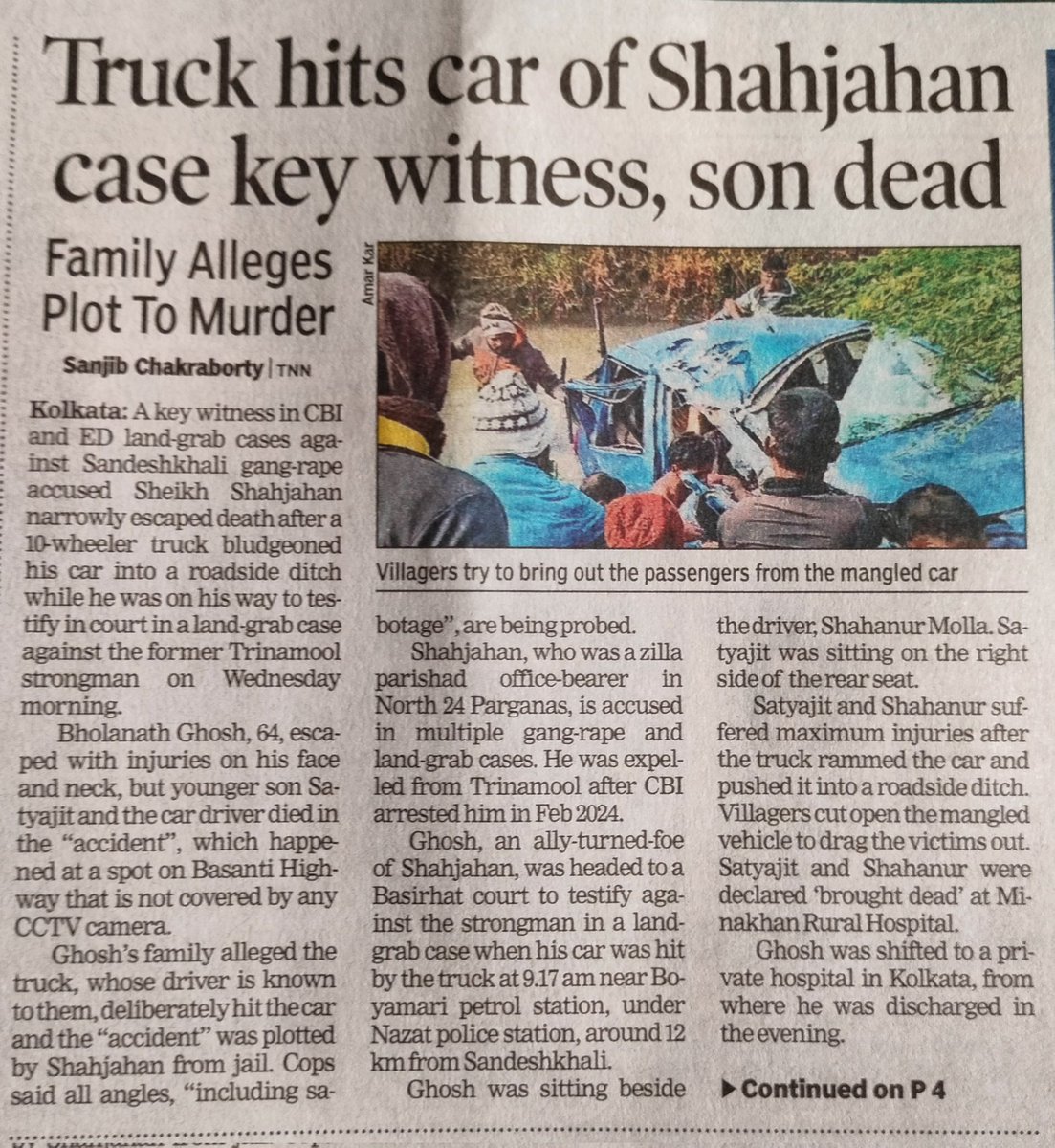 Bengal scenes these days....