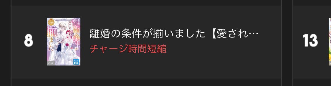 ピッコマ様のBest2025ノベル新作部門でまさかの8位をいただいており