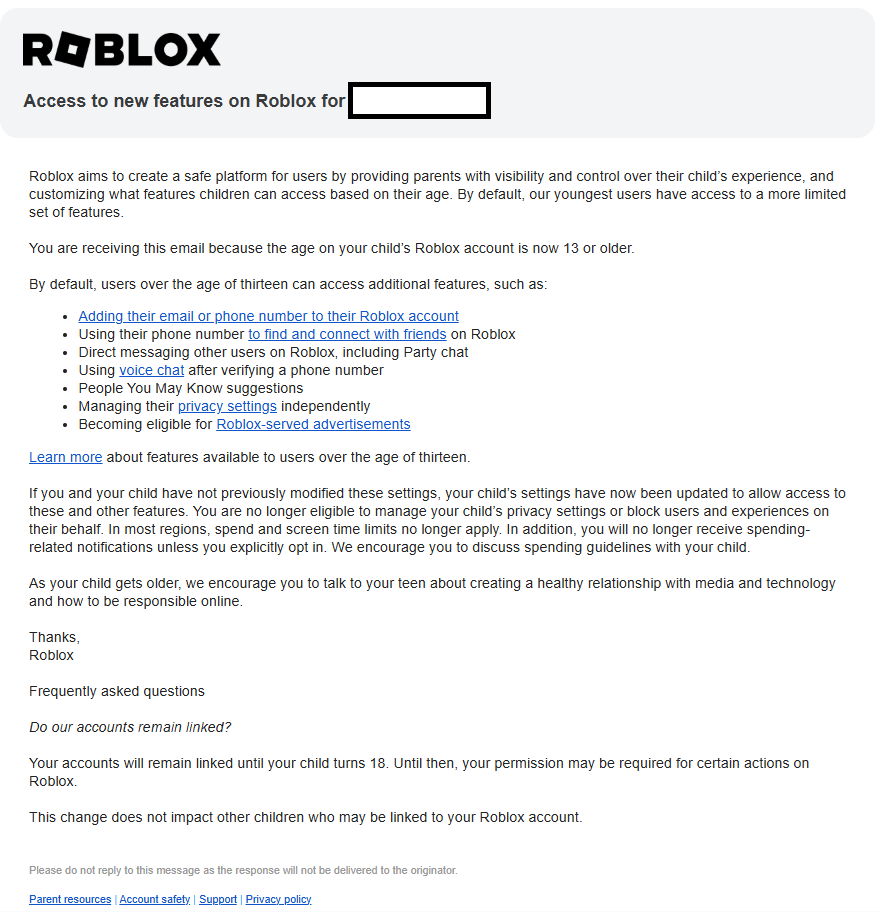 TechFundies's tweet photo. I'm generally pretty unemotional about investing - but there isn't a company whose failure I root more for than $RBLX.

The games are complete garbage and super addictive for kids via cheap, dopamine-inducing tricks.  It's the equivalent of kids playing slot machines around a bunch of other kids and the occasional pedophile.

Furthermore, the company couldn't care less about safety and prioritizes their own dumb interests in insane ways.

Case in point, they recently released a feature where kids can verify their own age via facial recognition.  Then, if the kids can pass off being older than they are, RBLX automatically changes the settings to give them far broader permissions - access to more mature content, etc.

Furthermore, the AGE VERIFICATION facial recognition nonsense DOESNT EVEN WORK!

My 9 year old son of course tried it (RBLX allows them to do so without clearing it through parental controls first - obviously to encourage kids to try this to get broader permissions such as mature content and chat).

I get a notification that he is now magically a 13 year-old.  Great, thanks for the headache RBLX.

Then, I login to change it all back, and see that I can't actually change his birthday far enough back to his actual birthday in 2016 and so now he is a 10 year-old.

I told my kids that come Jan 1, I'm officially deleting the app on their iPads and I'll buy them any Nintendo game they want.  I encourage everyone out there to do the same.

I will buy everyone on the internet champagne if Congress and/or the FTC ever gets its act together and kneecaps this company.  The world wouldn't miss it for a second and would immediately be a better place.

Feel free to repost - as many parents as possible should see RBLX's toxicity and get their kids off it.  If this were China, it would have been shut down by now.