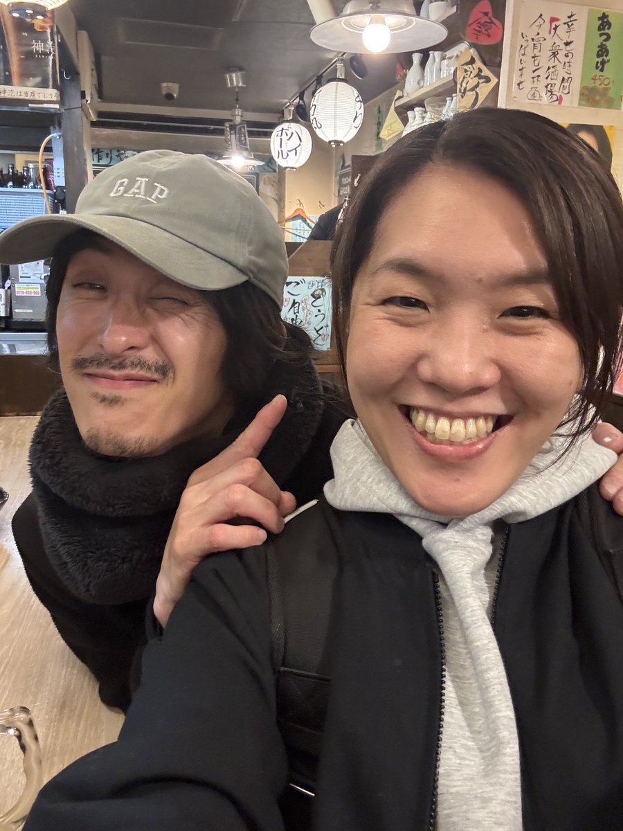 なおきとあややと忘年会でした