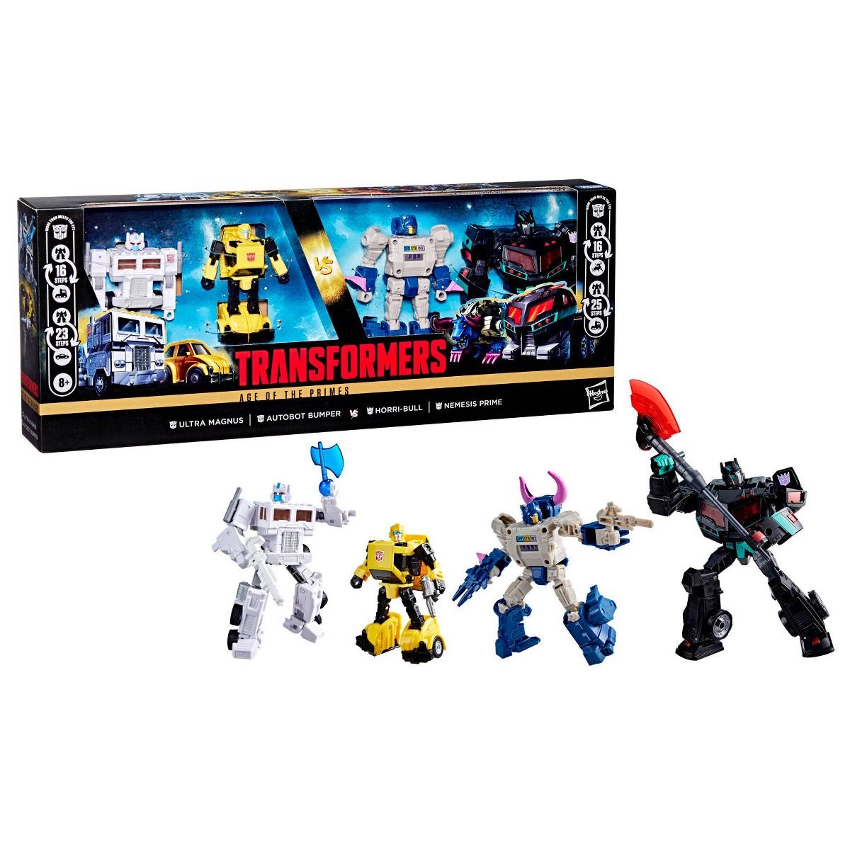 TF_alerts's tweet image. (GIVEAWAY) 

Enter for a chance to win a Transformers Age of the Primes vs 4 pack!!! To enter just follow @TF_alerts and retweet this tweet, winner will be announced tomorrow 
#transformers