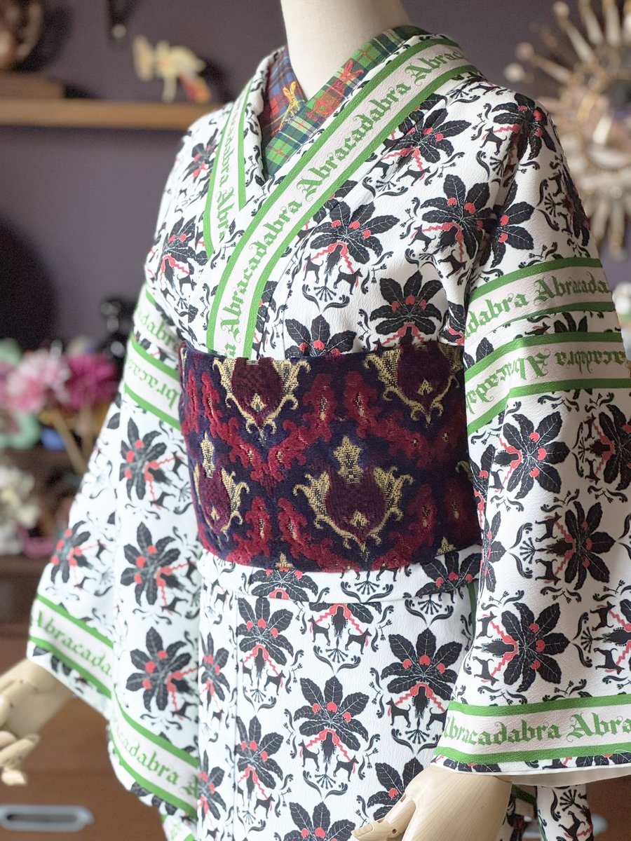 美品　ハイカロリイオトメ　浴衣 ハイカロリイオトメ』新作浴衣＆帯が入荷しまた : mamechiyo modern Blog