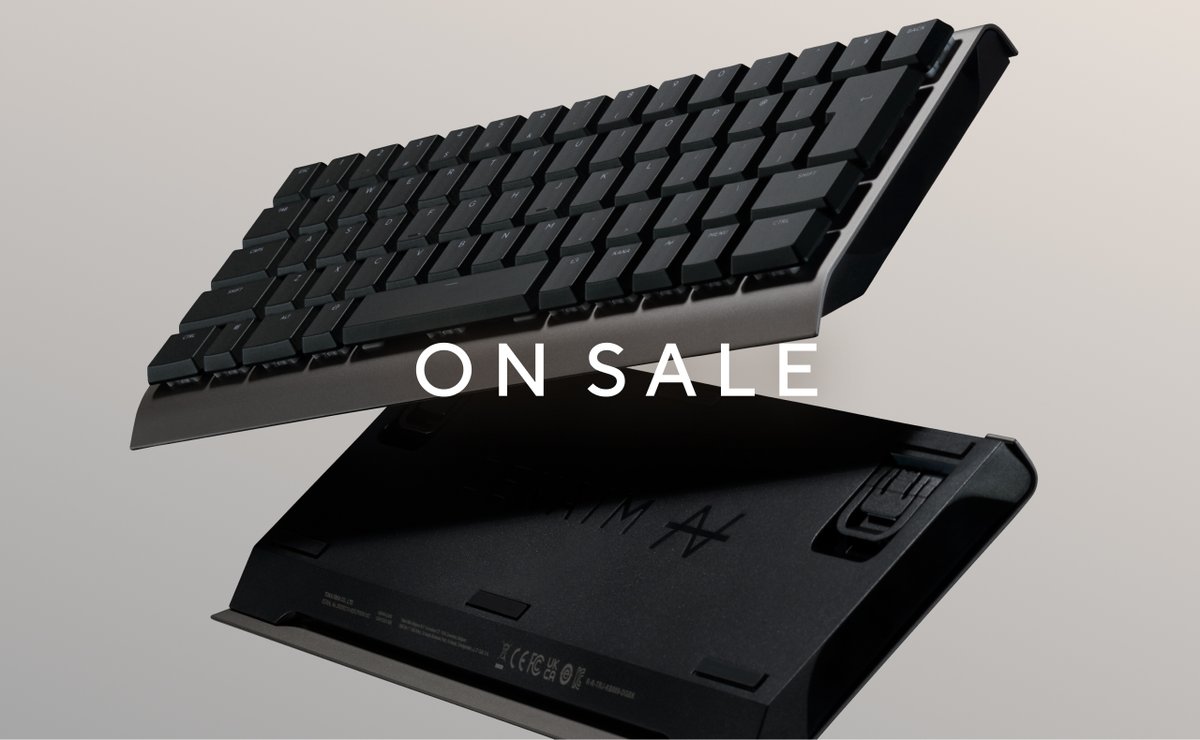 TKLの英語配列早く来て欲しいな！