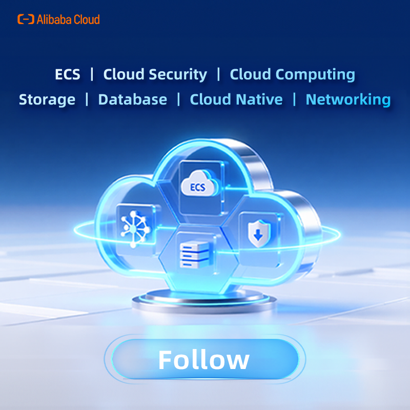 alibaba_cloud's tweet photo. From computing to security, Alibaba Cloud offers ECS, Databases, Storage, Networking, and Cloud Native solutions designed to help business build, scale, and protect. 

Follow us to explore the future of cloud!
