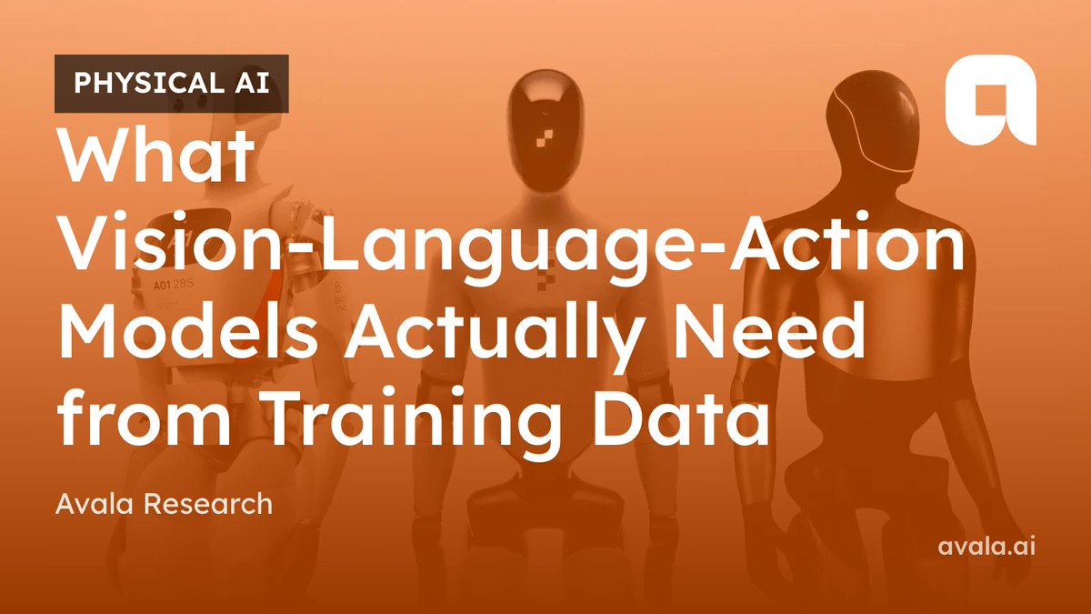 VLAs are converging as the standard for general-purpose robots. But here's what teams discover the hard way:

The data that trained GPT-4 won't train your robot.

Why robot data is fundamentally different—and what that means for building systems that actually work: