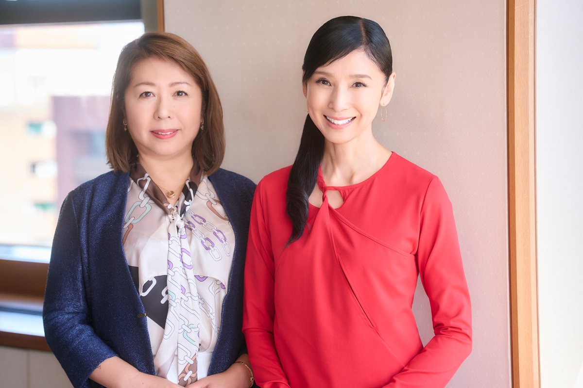 NEW TREND ONE】 けさは、先週に引き続き、 女優 #黒木瞳 さんと