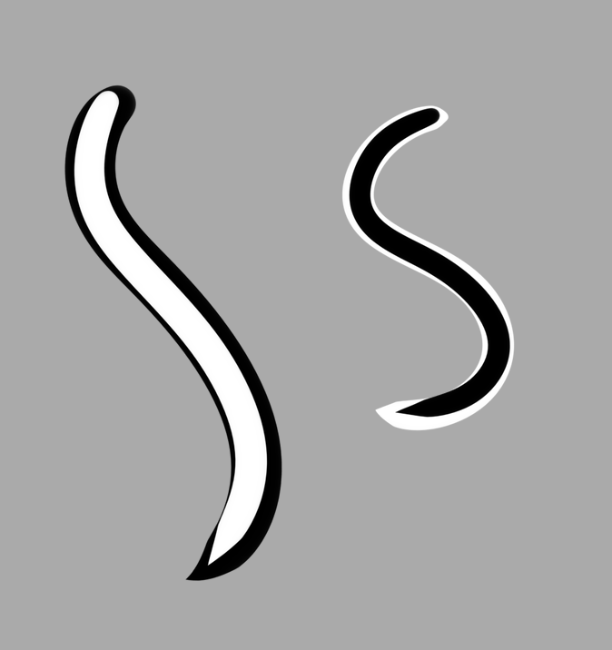 Does anyone know how, or know of a brush set for Procreate or even Paint tool sai 2 (64bit) that can do this? Like a black outline and white interior? I've seen people use it but i just can't for the life of me find one.