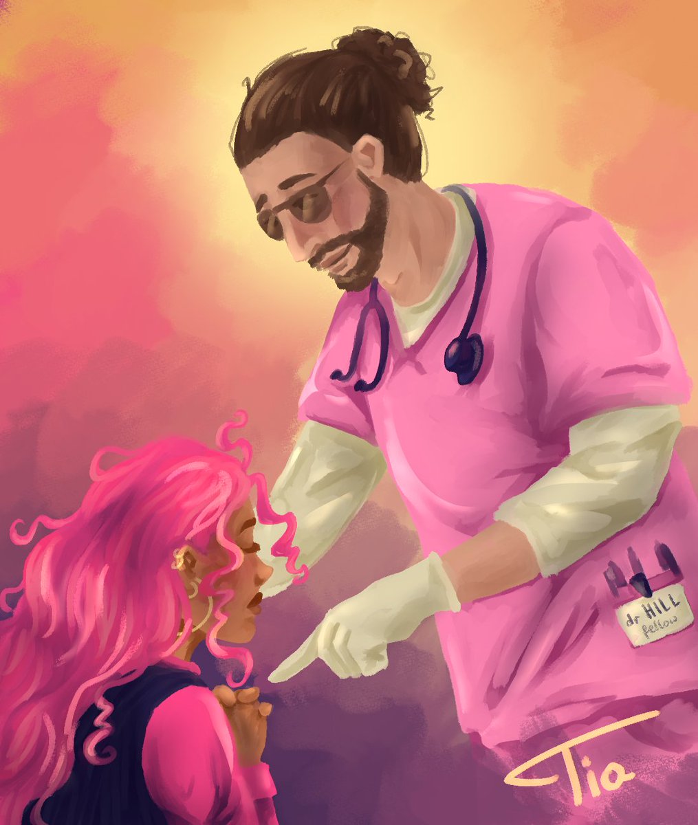 Laurka przeprosinowa od: Tia Diaz dla: lekarz Dante Hill (aka Jezus)

#revgg #revggart