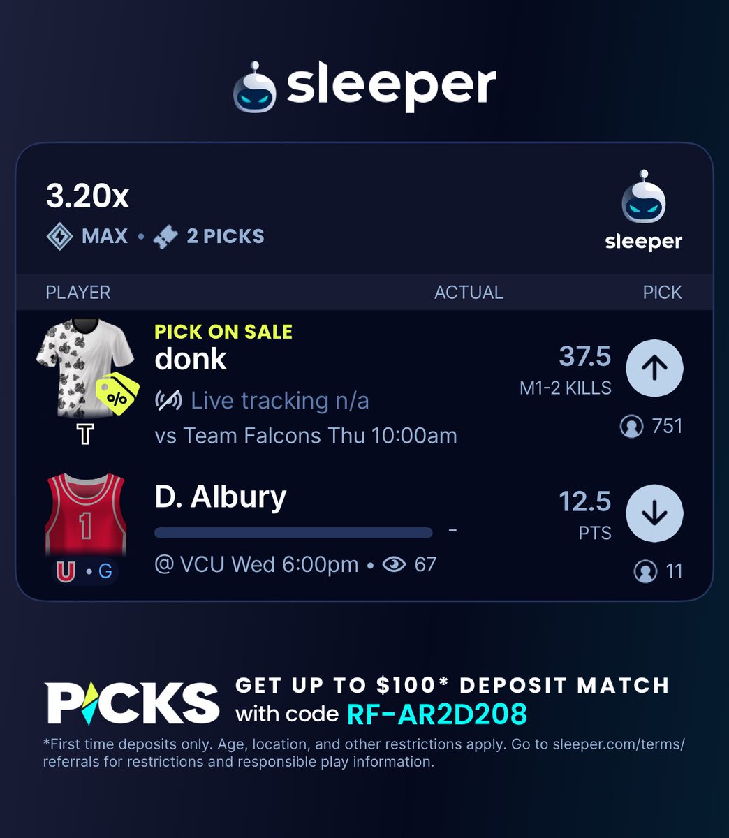 Ponyartbets's tweet photo. Sleeper promos, riding one college dude twice 🫡 https://t.co/HIUPhqRFP3