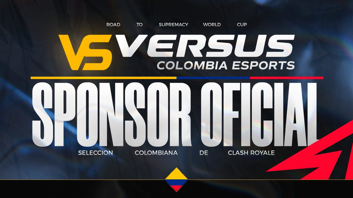 🟡 ANUNCIO 🔥

Damos la bienvenida a 𝗩𝗘𝗥𝗦𝗨𝗦 𝗖𝗢𝗟𝗢𝗠𝗕𝗜𝗔 como patrocinador de nuestra Selección para el mundial de <a href="/CR_Supremacy/">Supremacy League</a>. Gracias por confiar en nuestro proyecto y en el talento de los nuestros. ¡Vamos con todo a la arena! ⚔️🛡️

instagram.com/versusesportsc…

#GoCOL🇨🇴