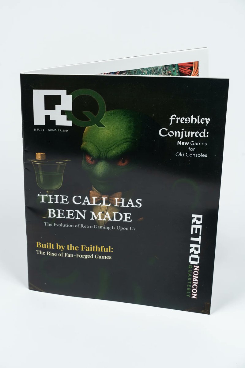 read_rq's tweet image. ⌛ Ending soon

The window to get RQ Issue One (print) for free is closing in the next few days.

Shipping only while it lasts.

hoskinson-industries.myshopify.com/collections/re…

#RetroGaming #IndieGames #PrintMagazine