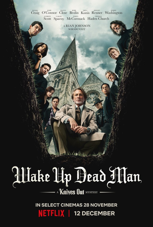 Jayms_Wisdom's tweet photo. #WakeUpDeadMan is ok but I found myself losing interest in the plot at times. Usually I'm a fan of the whodunnit genre and really like the previous Knives Out films but in this case I found myself not really caring who the killer was by the end. #weeklyfilmthoughts https://t.co/AdyWmLI5LR