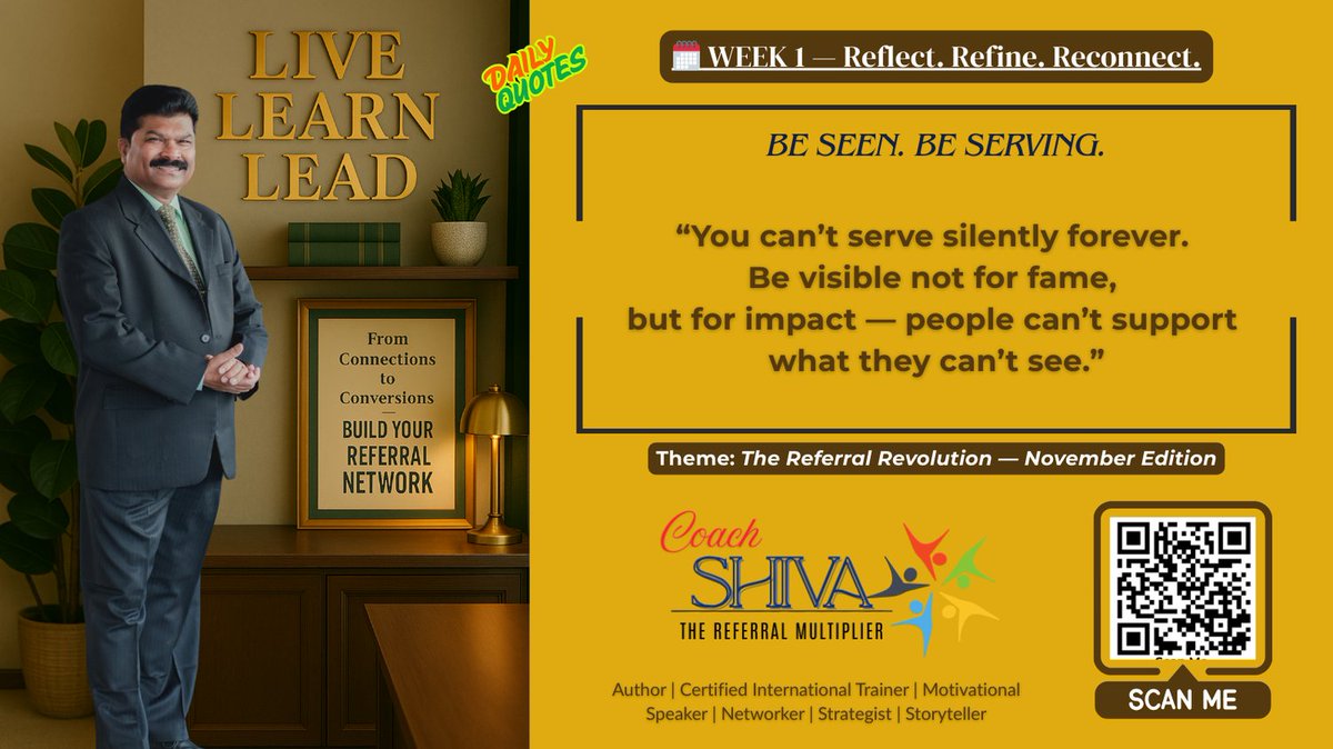 antsint's tweet photo. Serve loudly. Lead humbly.

#Hashtags: #VisibilityToValue #ReferralLeadership https://t.co/o59K7CbHVO