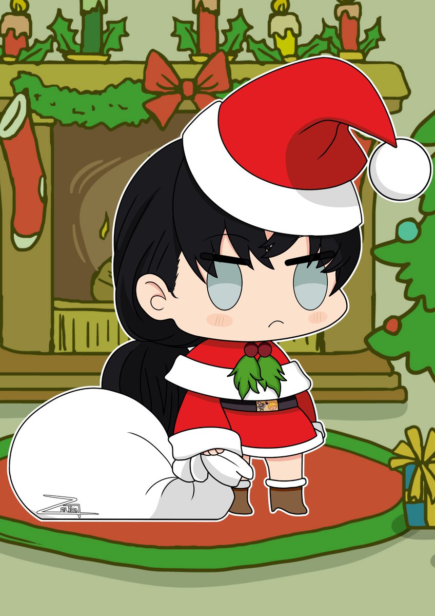 Zelion_Art's tweet photo. PADORU PADORU~! 🎄🎅

#chainsawman #padoru #asamitaka #チェンソーマン https://t.co/j944Np3sIE