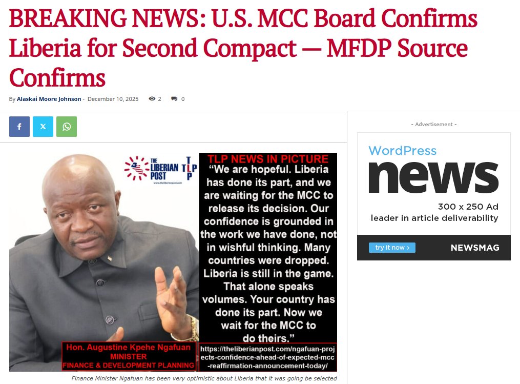 The Liberian Post tweet media