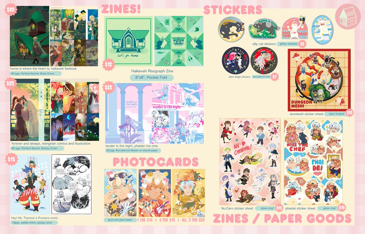 louscribbles's tweet image. [RTs really appreciated!!💖] This weekend! Dec 13 12PST I am gonna be opening shop with lots of goodies- the studio is in dire need of some Monies so it will be open into the New Year!!