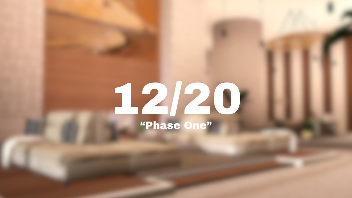 "Phase One"
Releasing 12/20