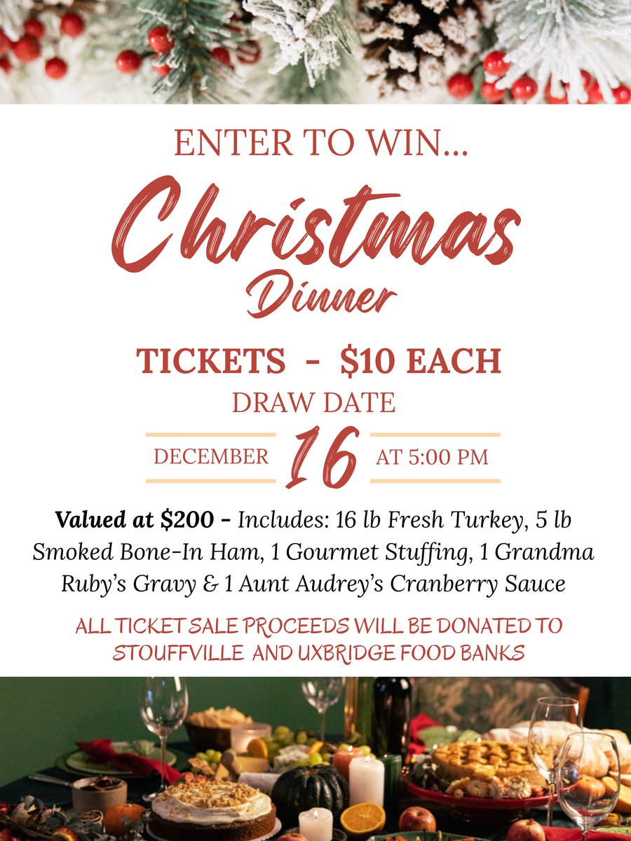 meatmerchant's tweet photo. Holiday dinners are around the corner. Don't forget about our Christmas Dinner Draw - Closes Dec 16th. Specials Dec 11 - 17/25: NY Strip Loin Stk, Chick. Leg 1/4's, Pork Breakfast Sausage 8/pk (froz), Pork Belly, Peameal Bacon, Popcorn Chick. 1kg (froz). https://t.co/cH5V7vTfo6 https://t.co/UEoDR1mFIk