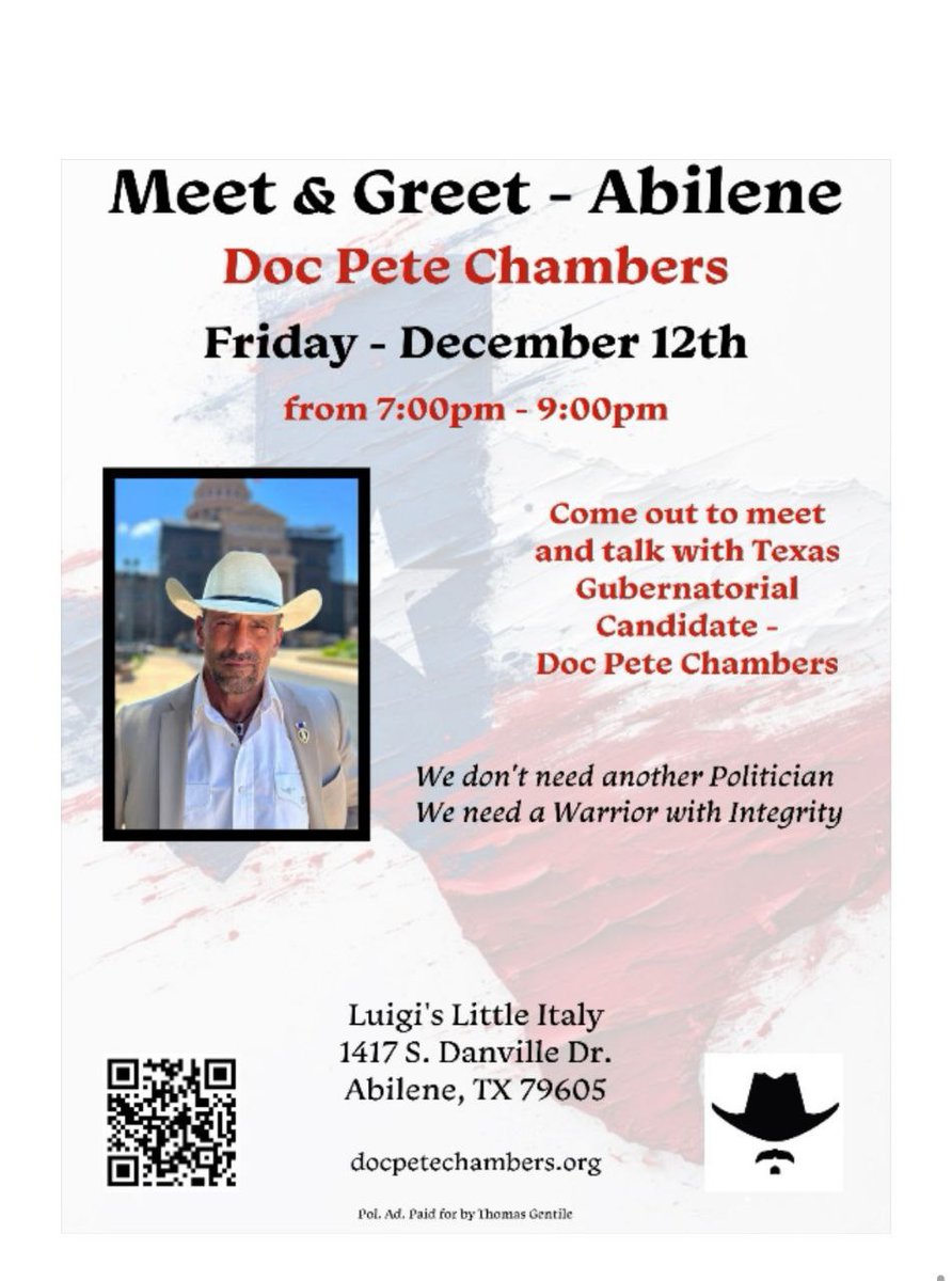 DocPete4Texas's tweet image. Flyers for upcoming events on the 12th, 13th, and 14th. We look forward to seeing yall!