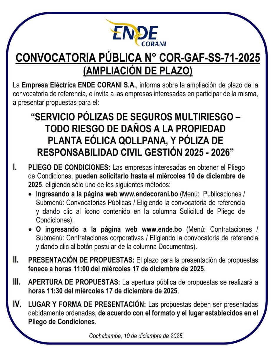 #ConvocatoriaPública