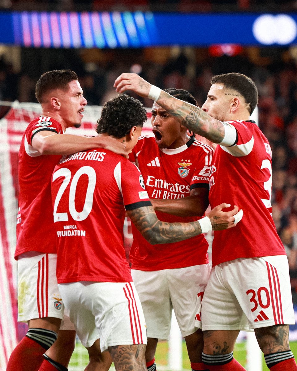 Benfica! ❤️‍🔥

#UCL