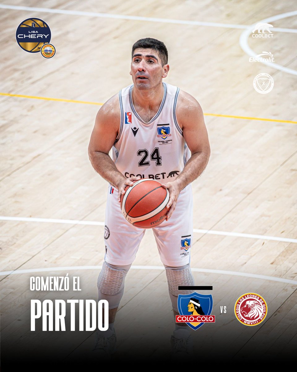 ¡𝐂𝐨𝐦𝐞𝐧𝐳𝐨́ 𝐞𝐥 𝐩𝐚𝐫𝐭𝐢𝐝𝐨! 

¡Arranca el decisivo duelo entre CSD Colo-Colo VS Leones de Quilpué! los albos buscarán igualar la serie y estirar a un quinta final de Conferencia Centro. 

Puedes seguir el partido CDO.

¡Vamos muchachos!