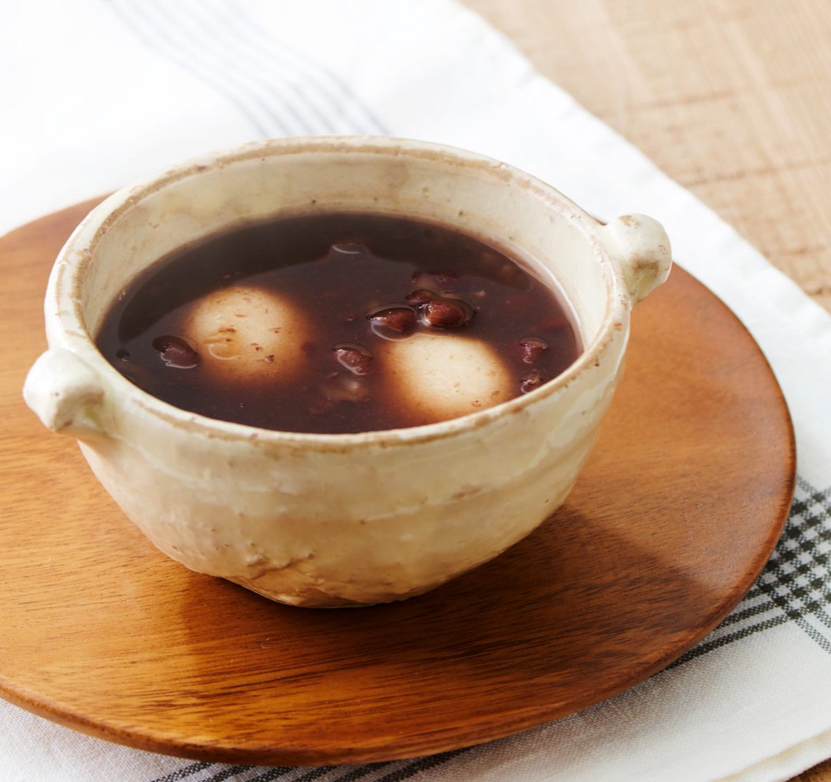 モスのおしるこは、北海道十勝産小豆を使った上品な甘さです💁‍♀️🤎