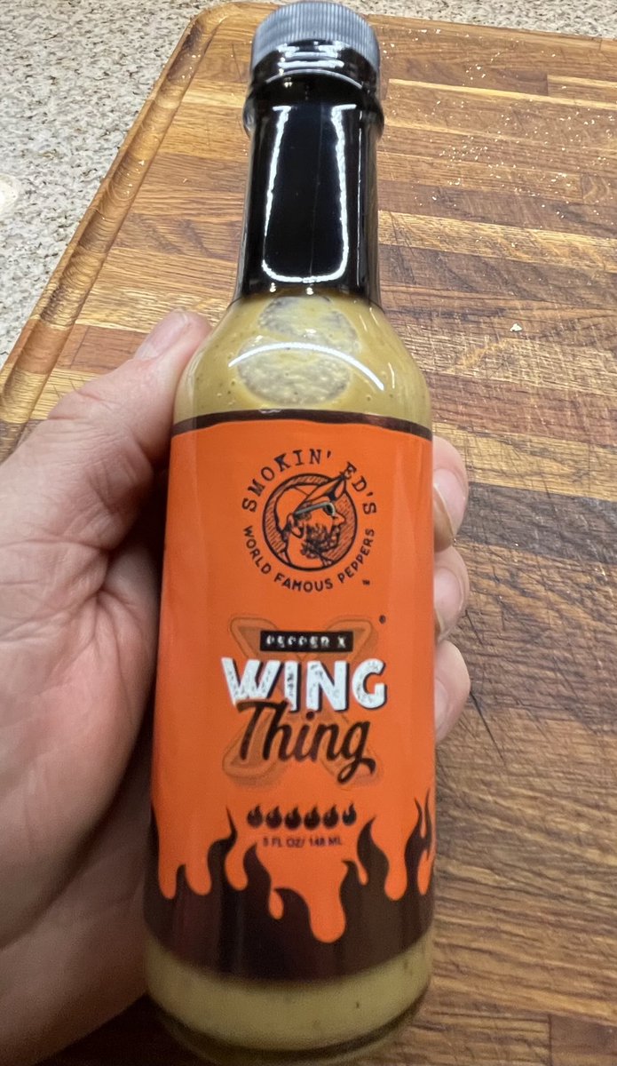 My kid brought me some pepper X hot sauce for my birthday. Gonna try it tonight.