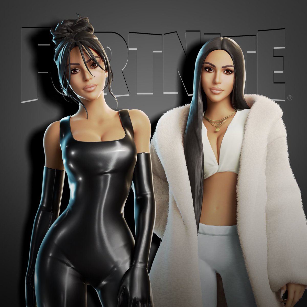 DiscussingFilm's tweet image. Kim Kardashian is being added to Fortnite.